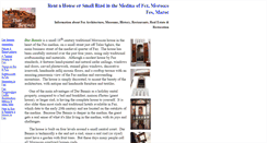 Desktop Screenshot of houseinfez.com